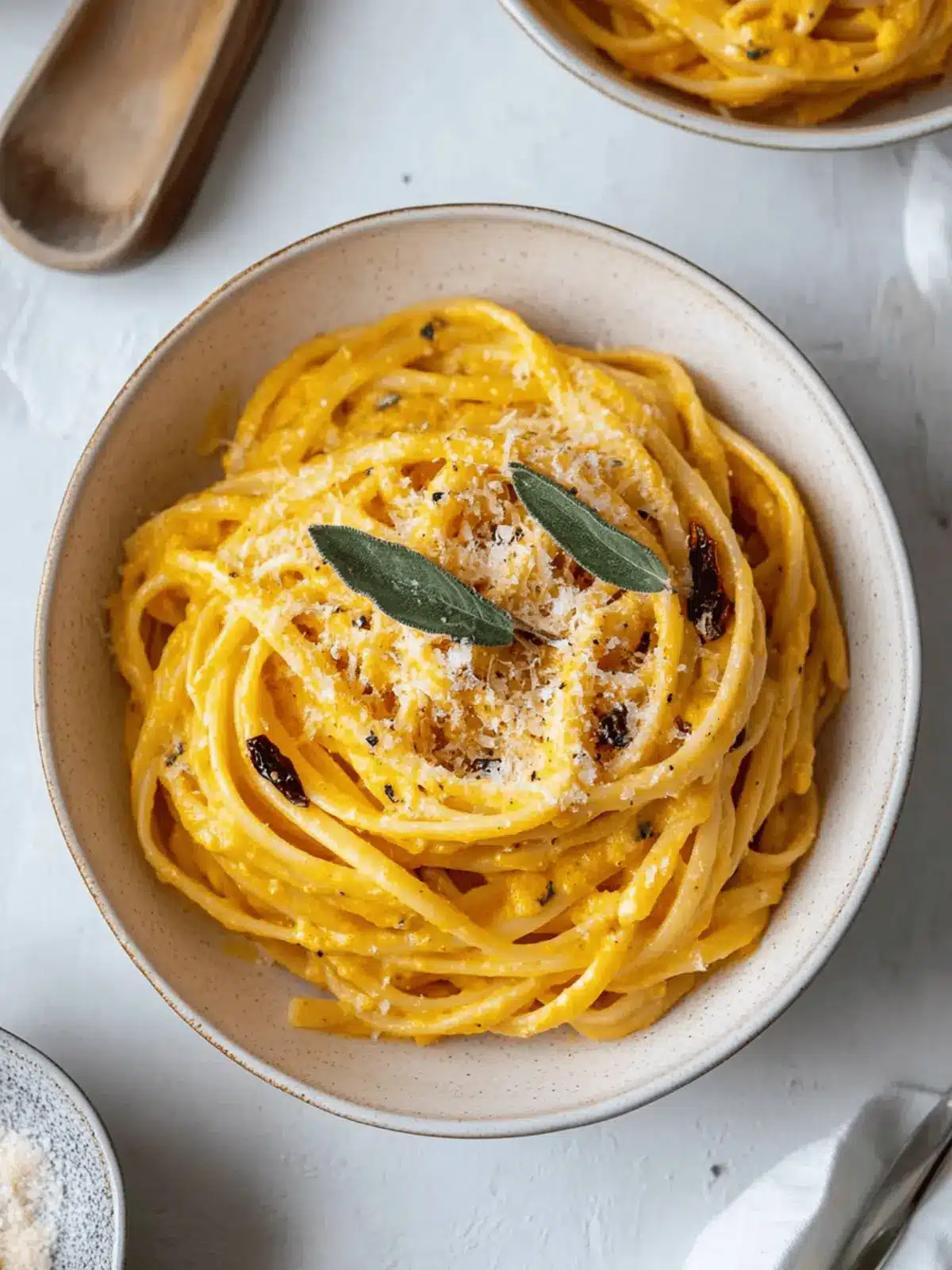 Pumpkin Ricotta Pasta