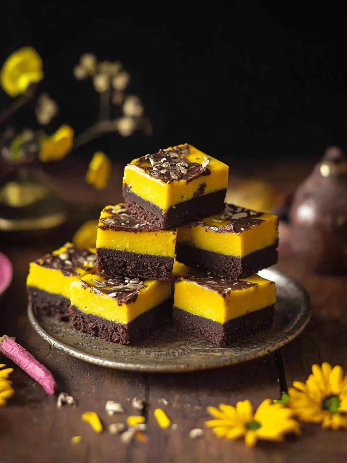 Brownie Burfi Bites