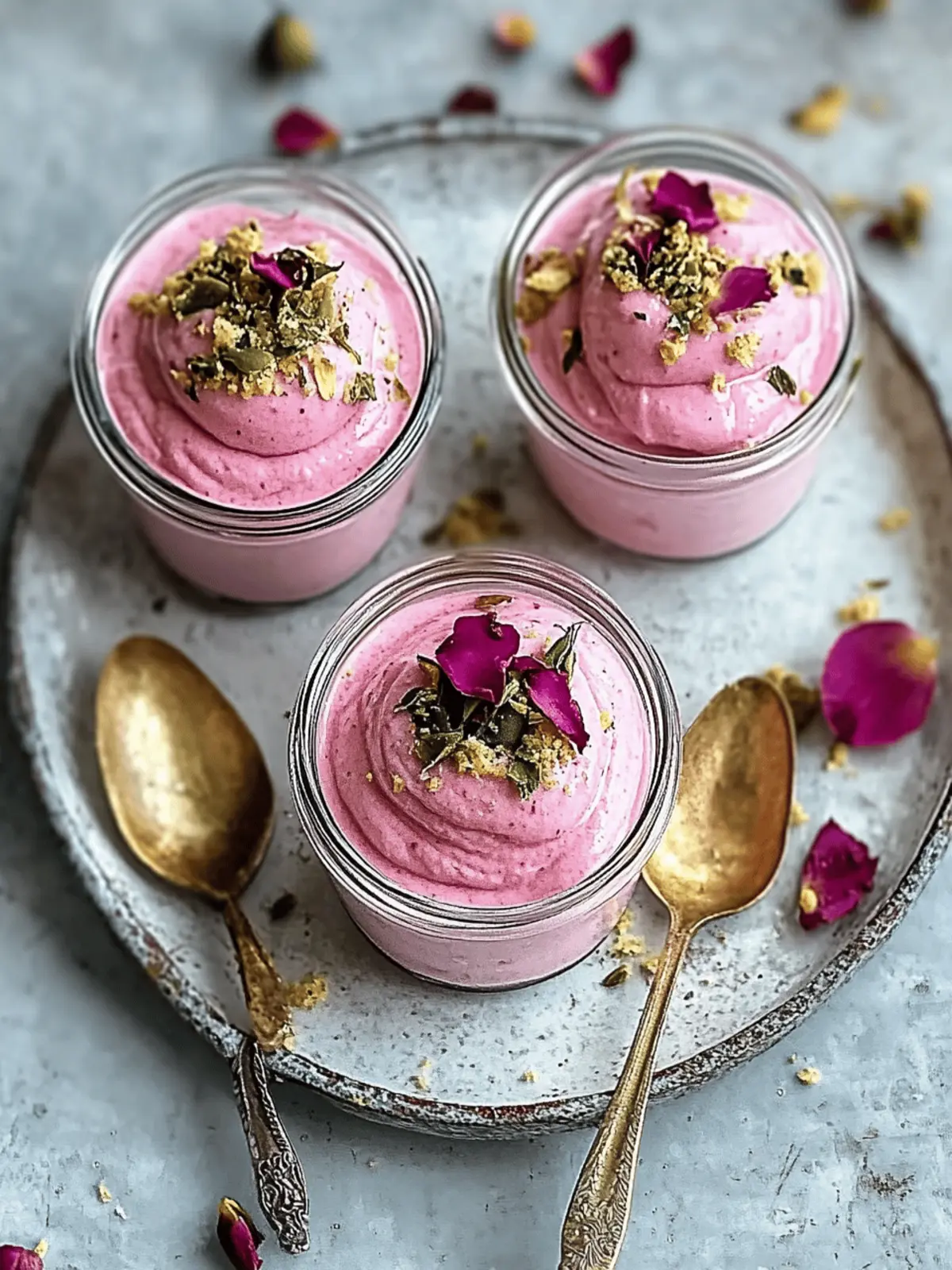 Rose Gulkand Shrikhand Cups: Indulge in a 10-Minute Treat 4 Rose Gulkand Shrikhand Cups