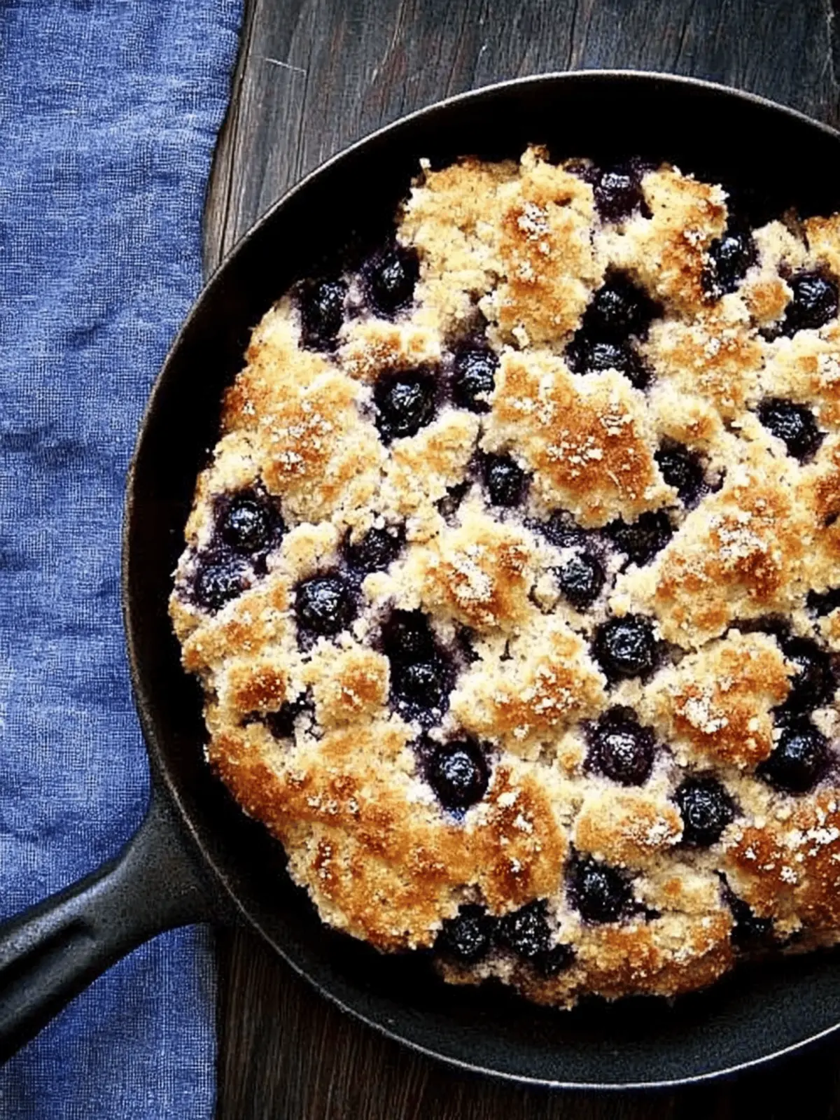 Wild Blueberry Bannock