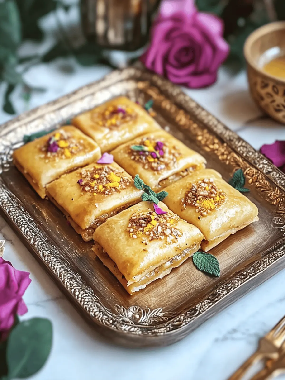 Baked Puran Poli Rolls