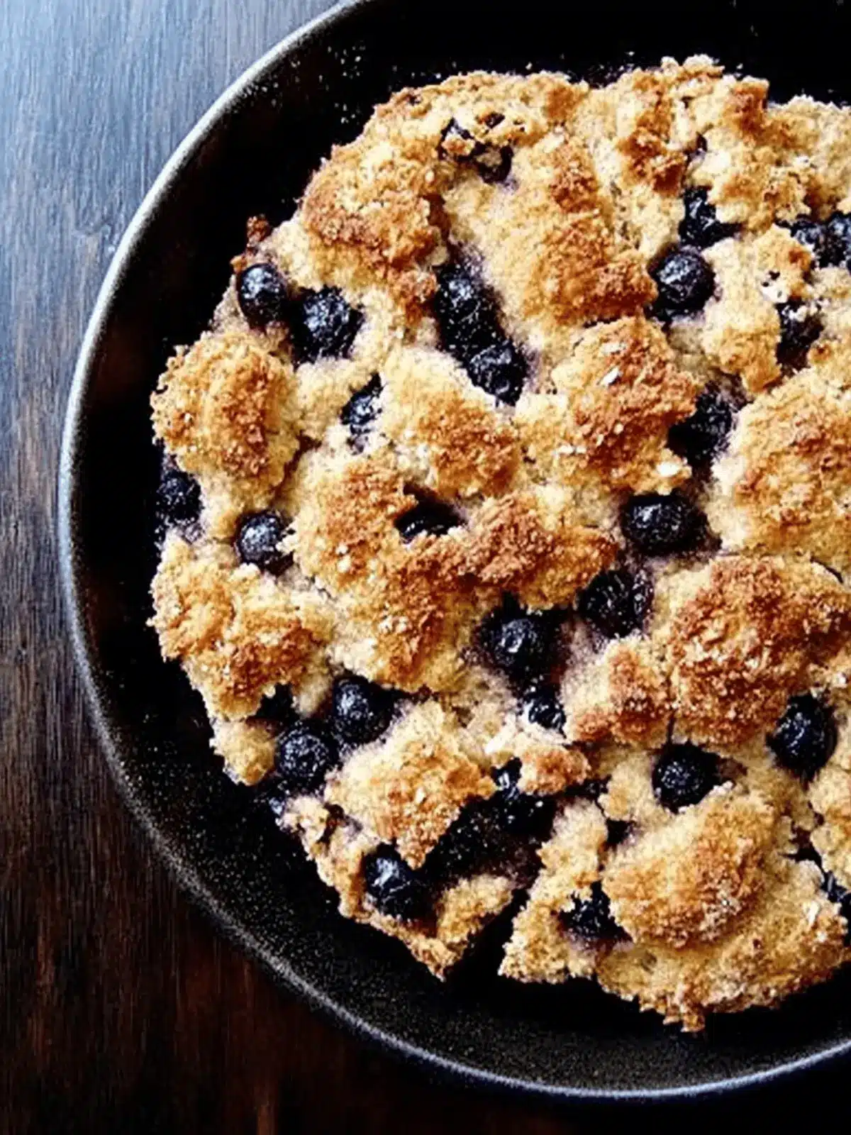 Wild Blueberry Bannock