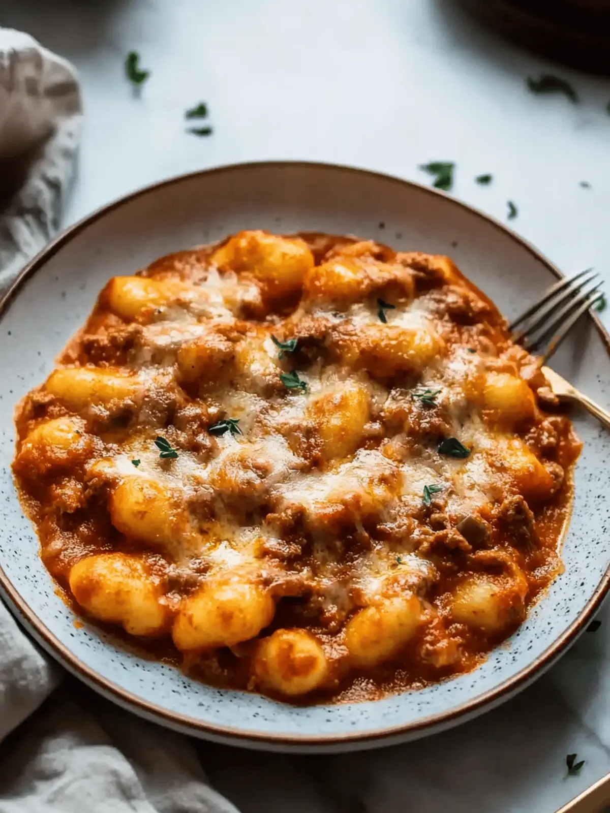 Stovetop Gnocchi Lasagna