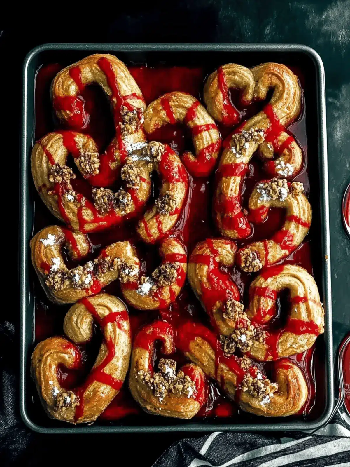 Bloody Guts Cinnamon Rolls