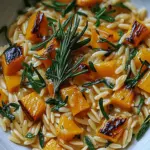 Orzo Roasted Butternut Squash