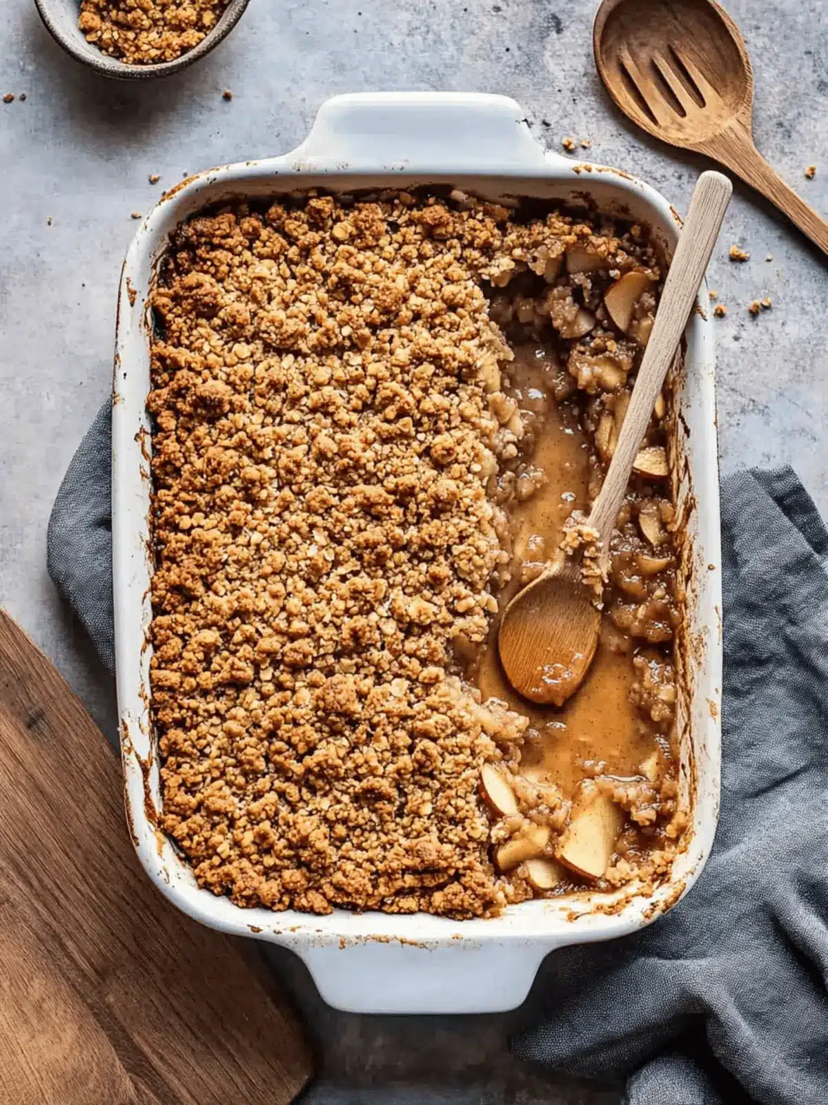 Vegan Apple Crumble