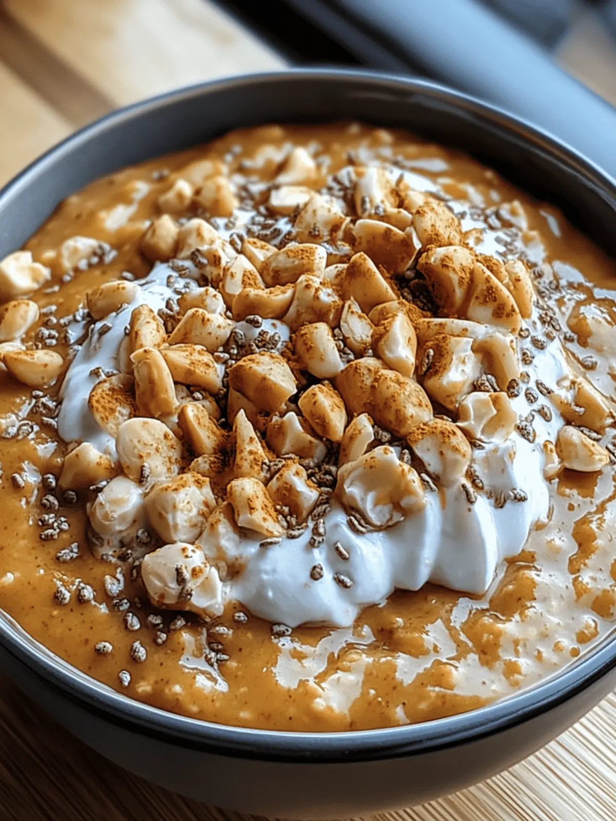 Pumpkin Overnight Oats