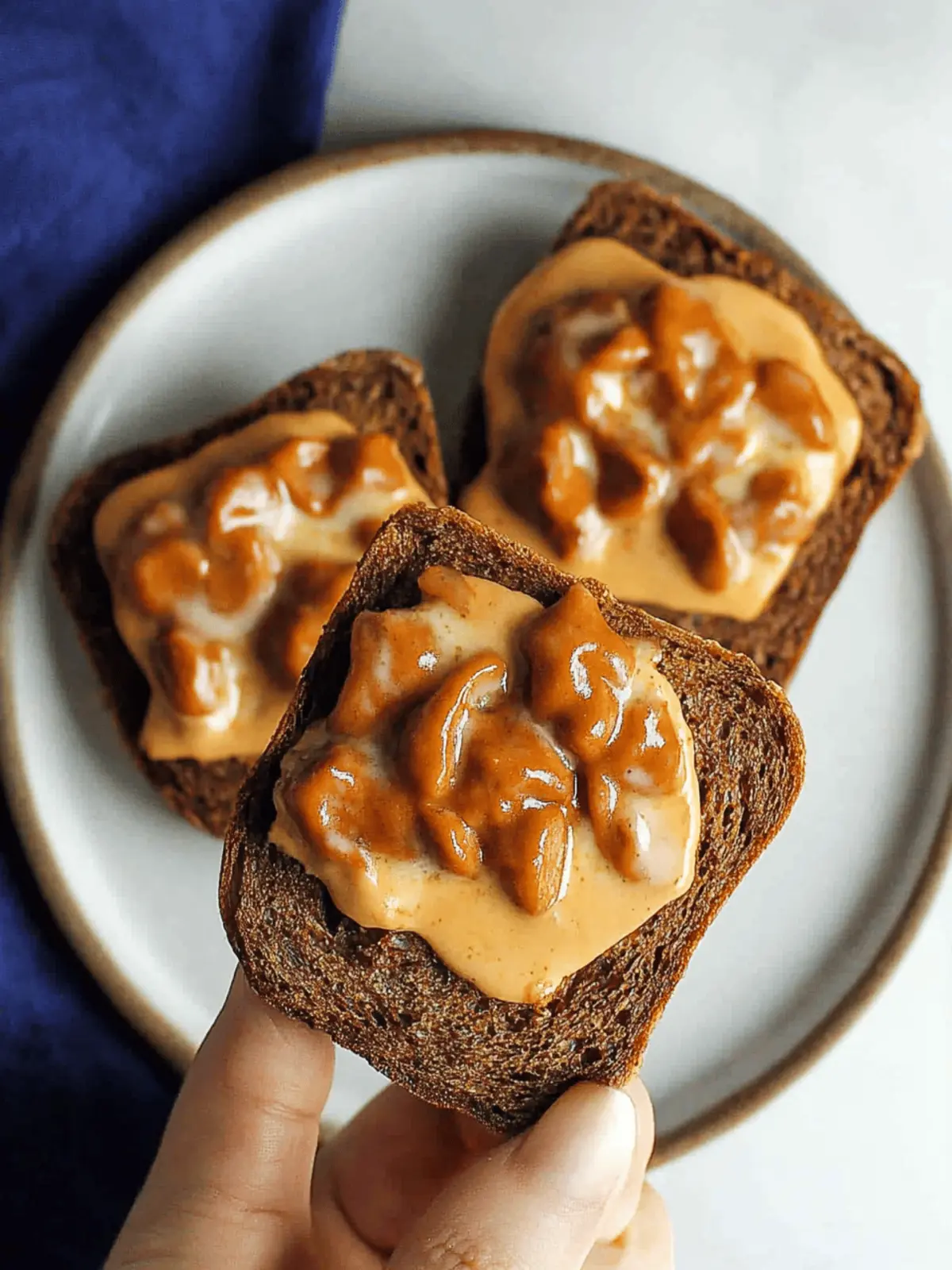 Mini Rye Bread Pizzas