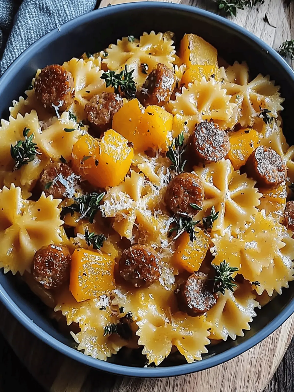 Autumn Sausage Pasta Squash: Cozy Comfort for Chilly Nights 4 Autumn Sausage Pasta Squash