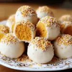 No Bake Pumpkin Cheesecake Balls