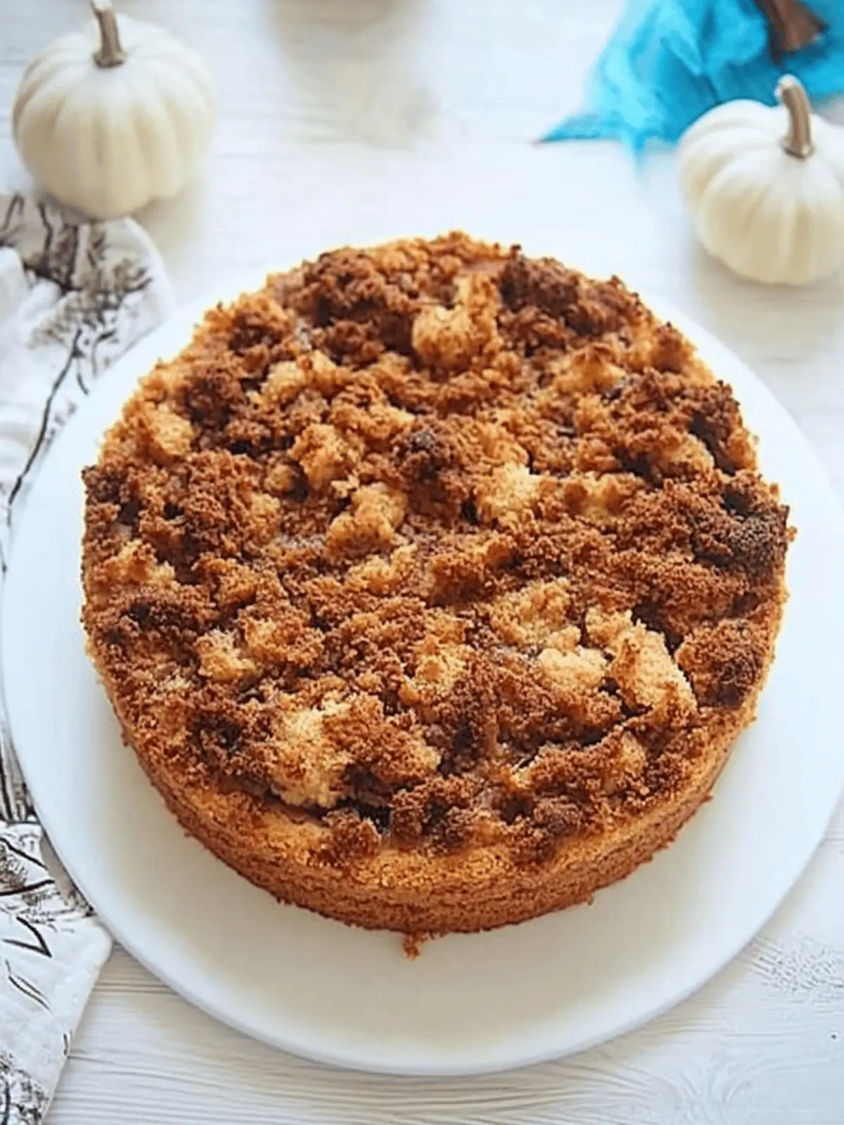 Pumpkin Coffee Cake