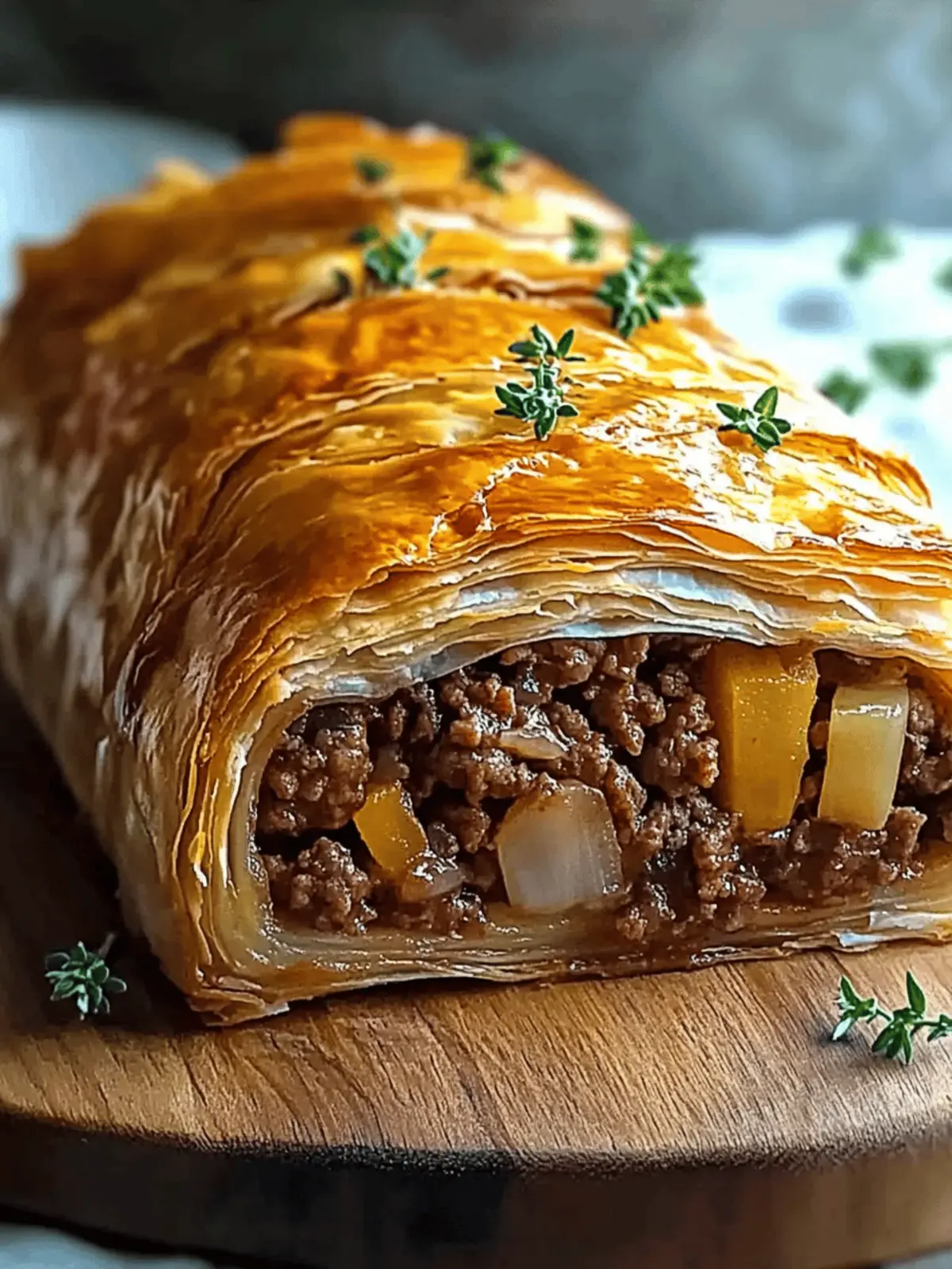 Ground Beef Wellington