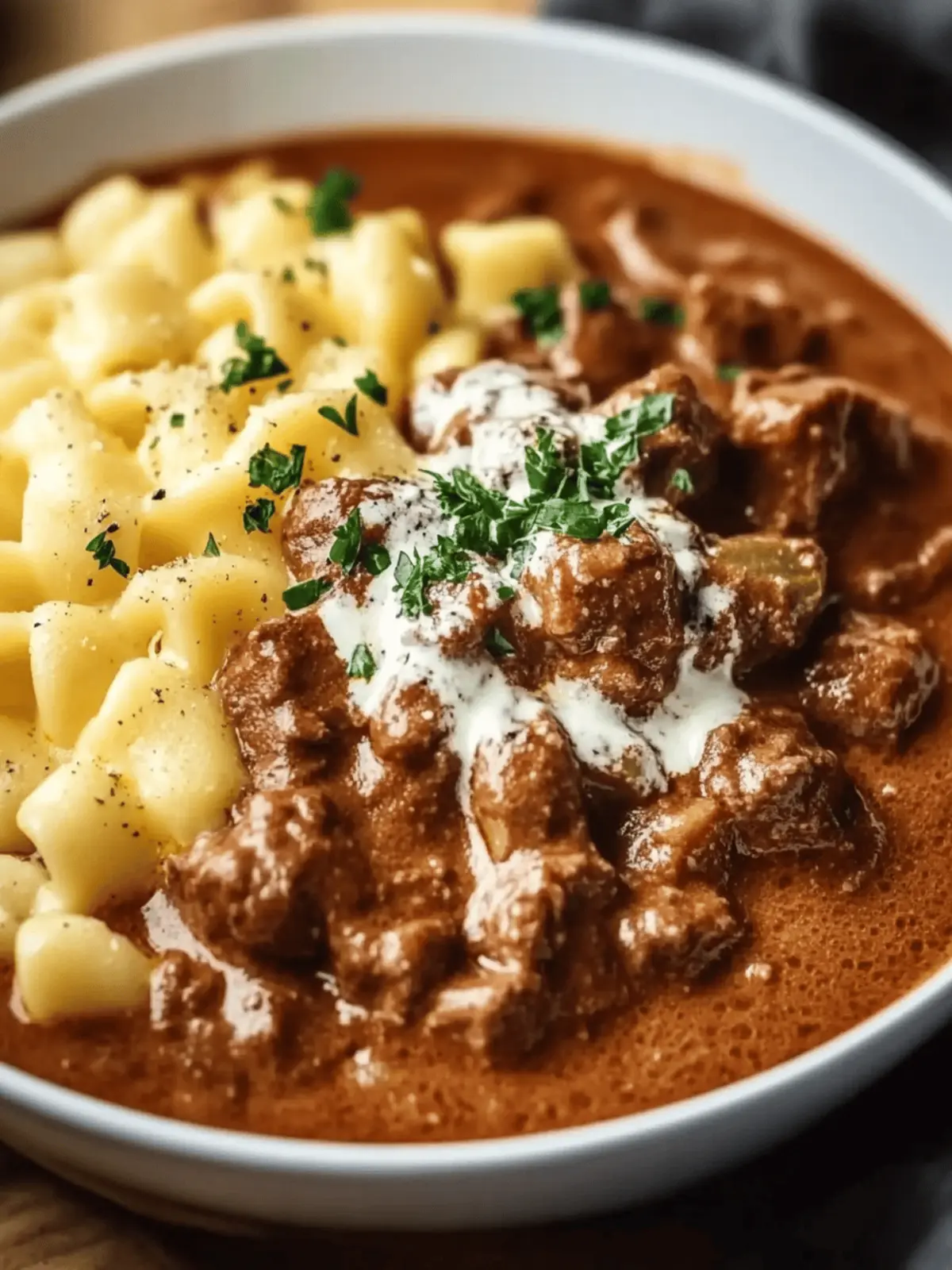 Creamy German Goulash