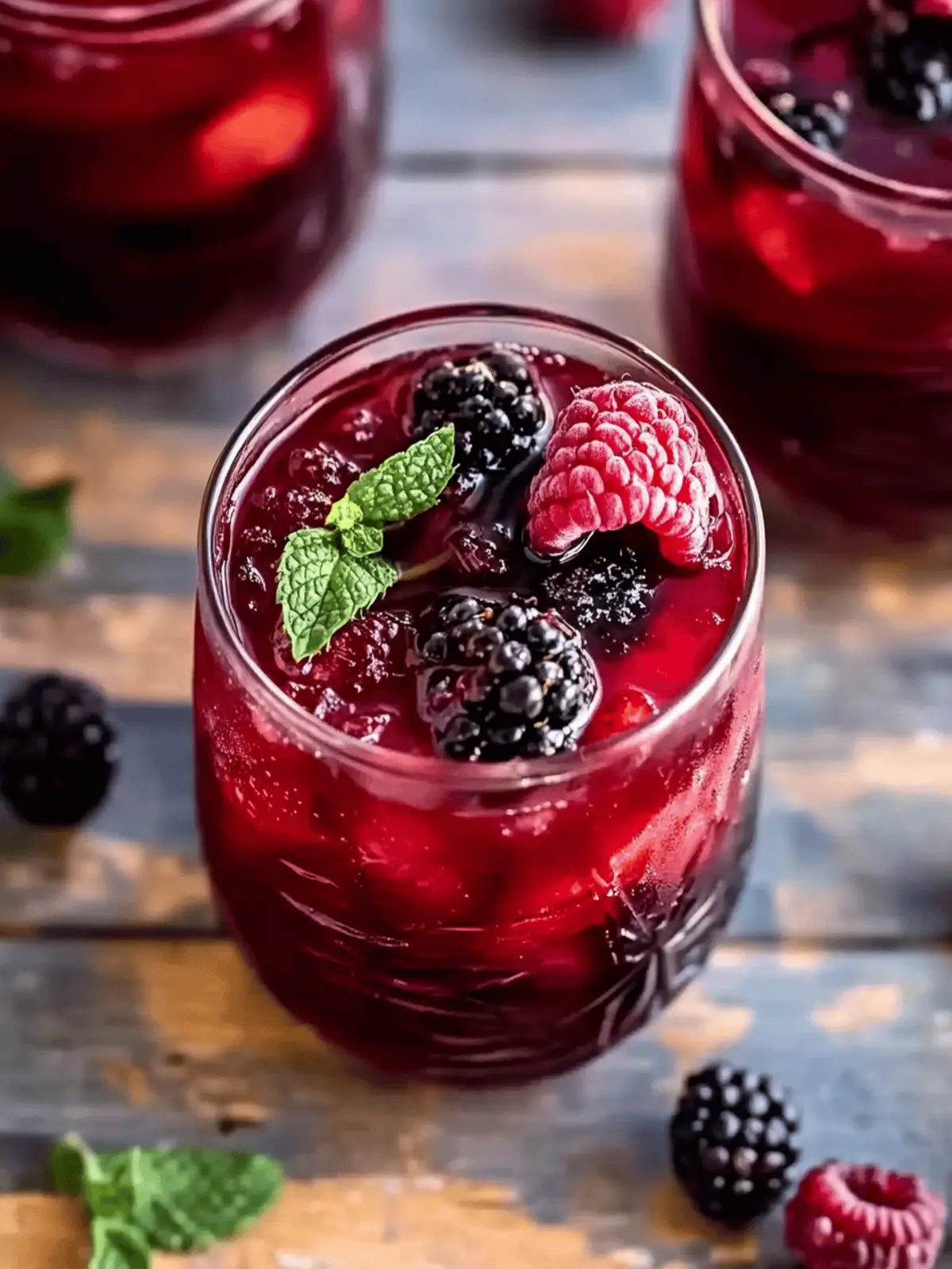 Rum Berry Cocktail