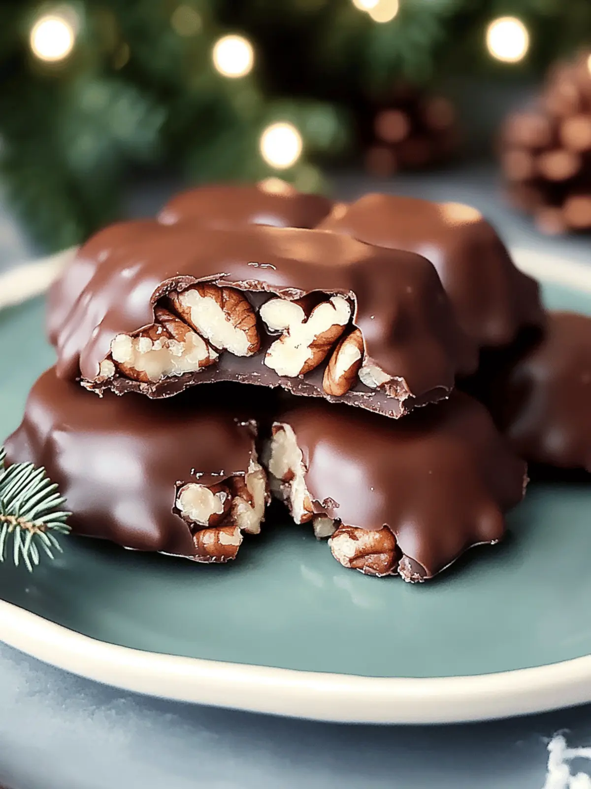 Irresistible Christmas Pecan Turtles in Just Minutes 3 Christmas Pecan Turtles