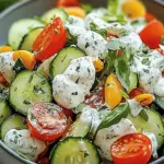 Cucumber Ranch Crack Salad