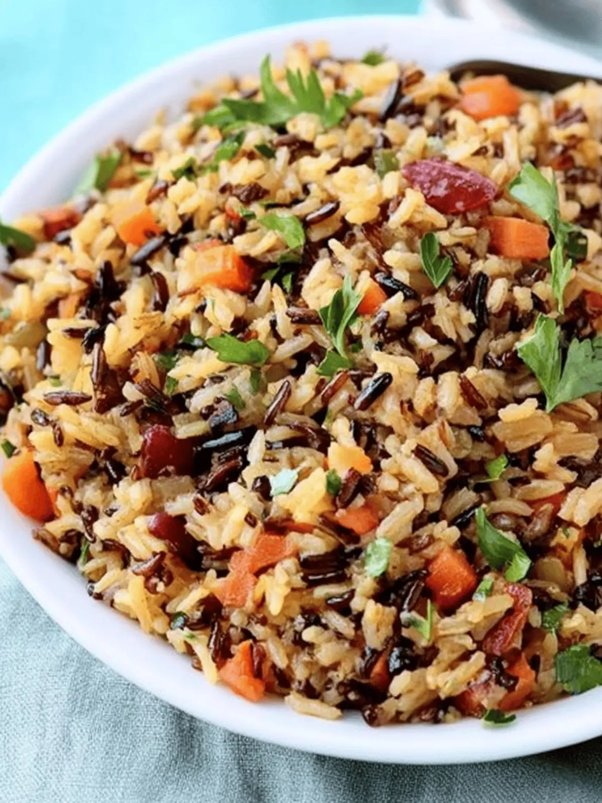 Thanksgiving Wild Rice Pilaf