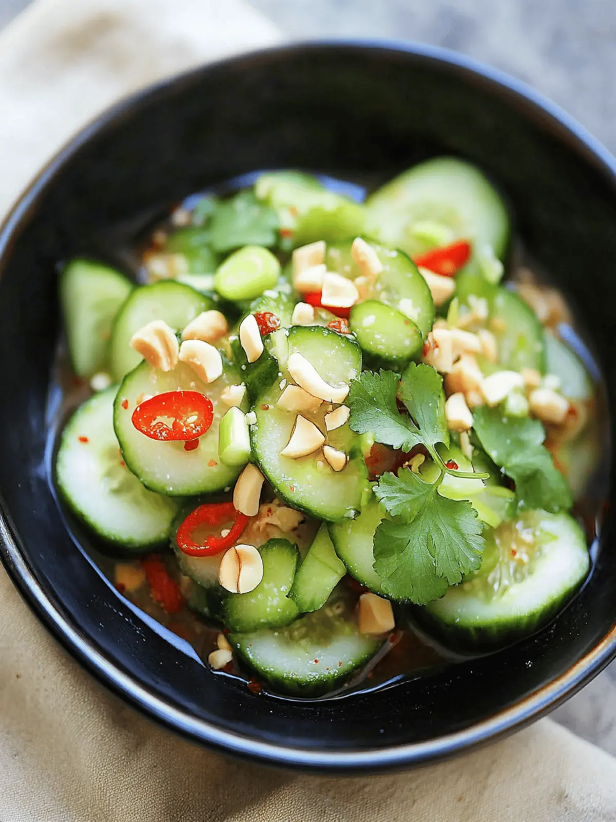 Thai Cucumber Salad