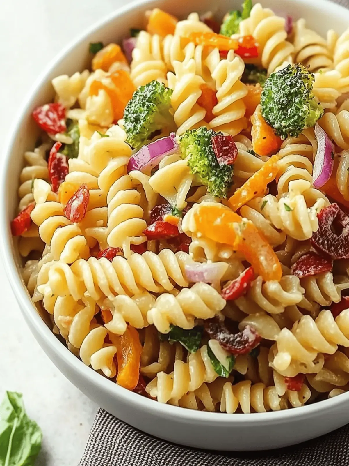 Fall Pasta Salad with Maple Vinaigrette for a Cozy Feast 2 Fall Pasta Salad
