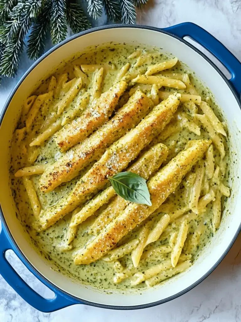 Creamy Pesto Sauce Pasta