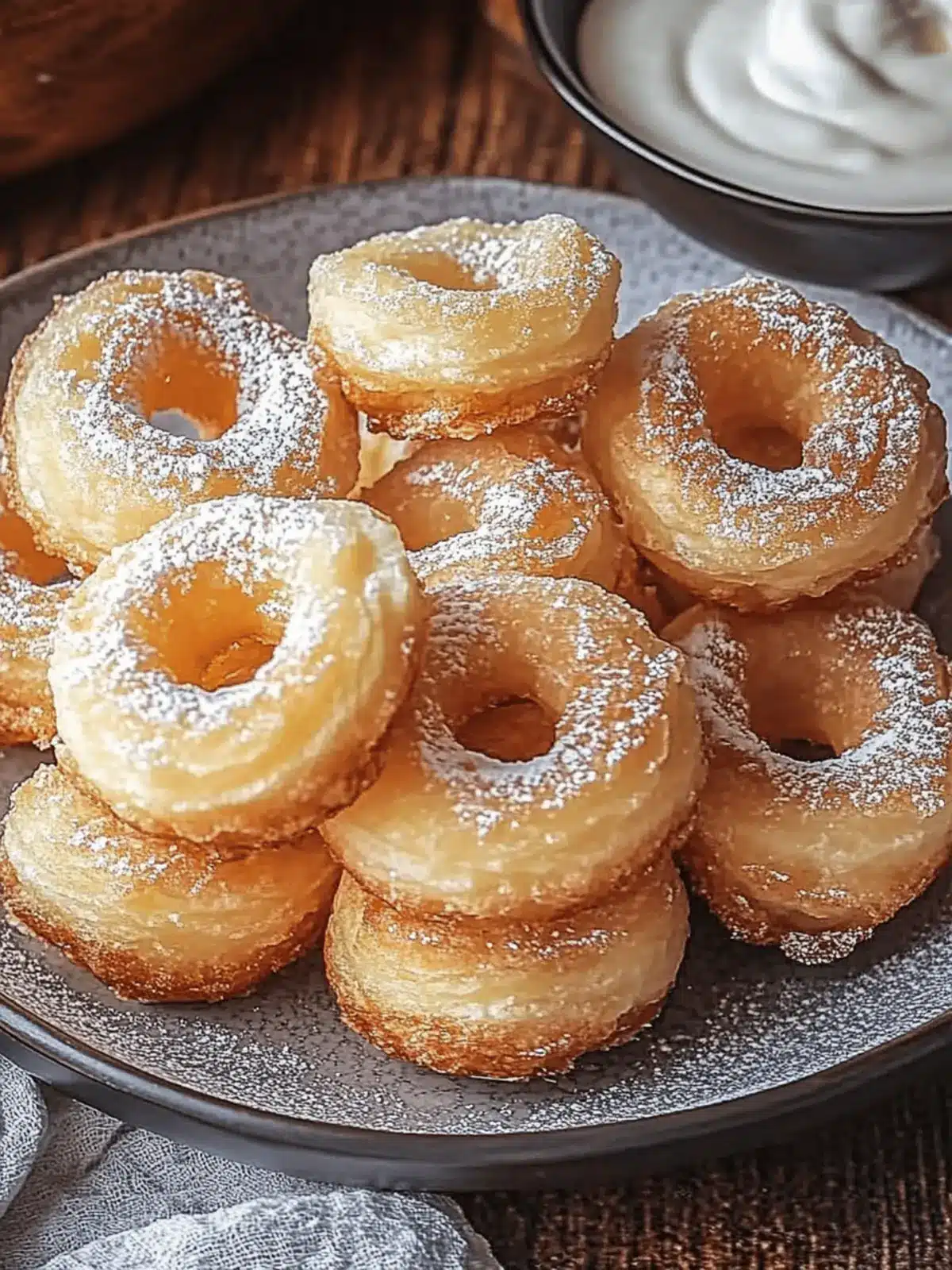 Fluffy French Crullers Recipe: A Sweet Morning Escape 4 French Crullers
