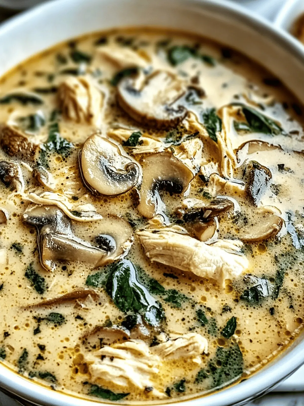 Creamy Rotisserie Chicken Mushroom Soup for Cozy Nights 4 Rotisserie Chicken Mushroom Soup