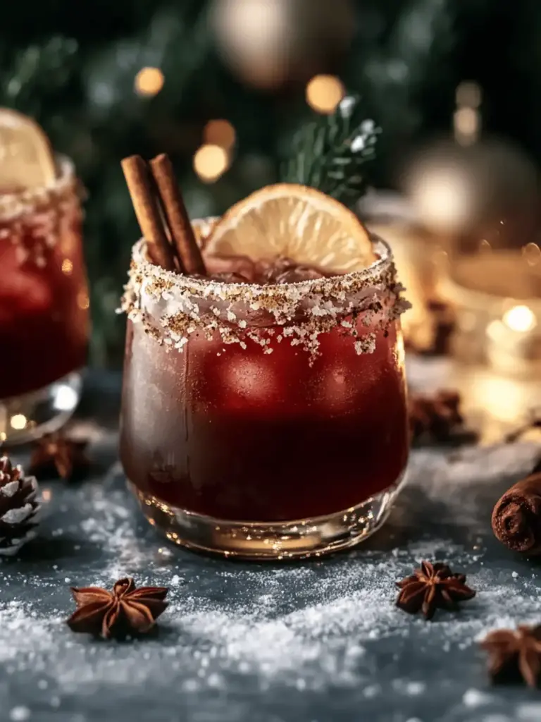 Spiced Christmas Margarita