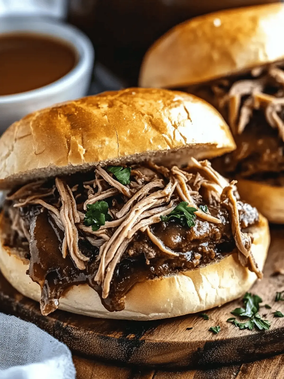 Crockpot French Dip Sandwiches: Effortless Comfort Food Bliss 3 Crockpot French Dip Sandwiches