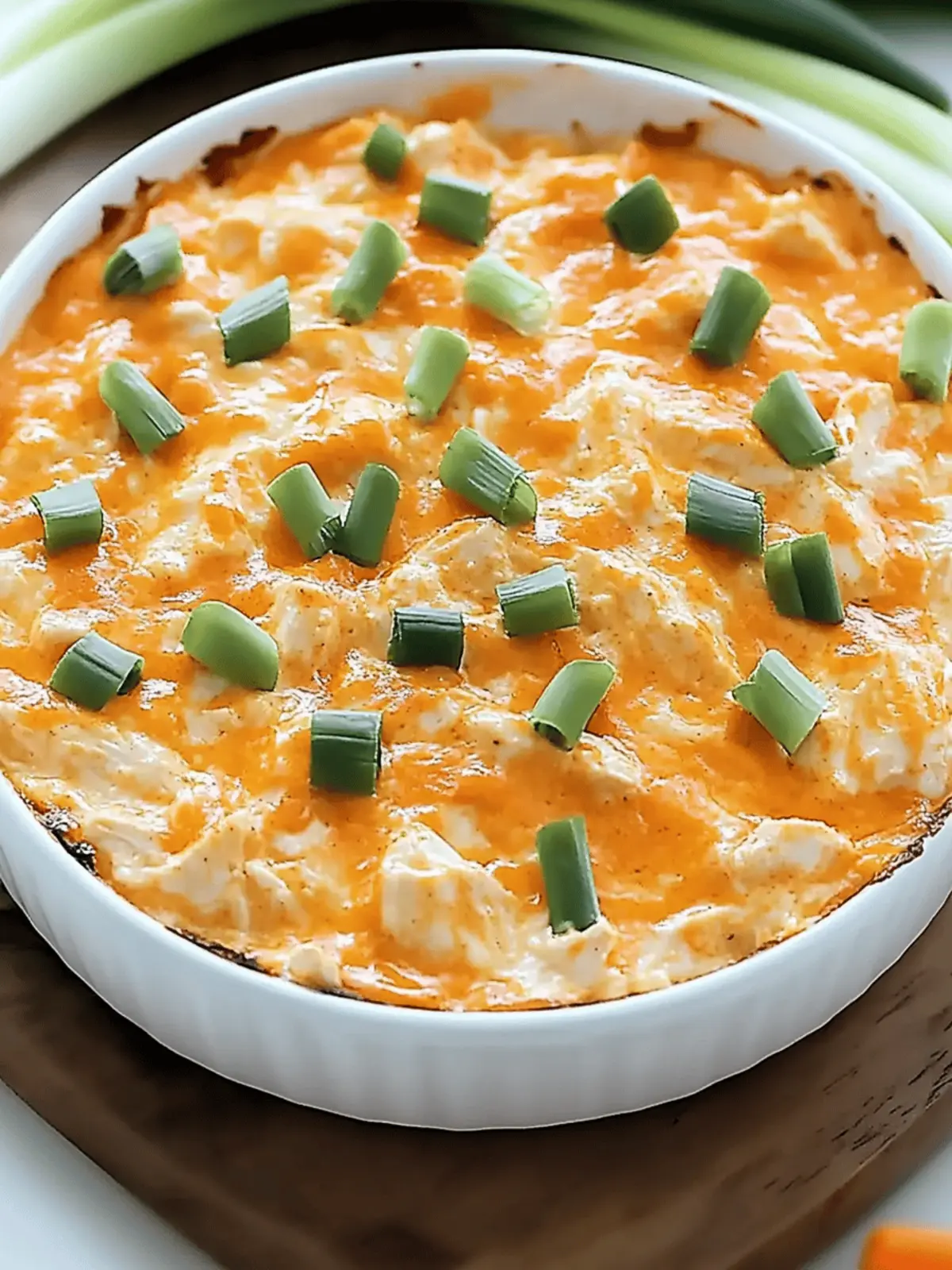 Healthy Buffalo Chicken Dip