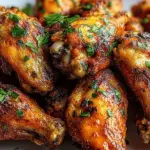 Cajun Garlic Chicken Wings