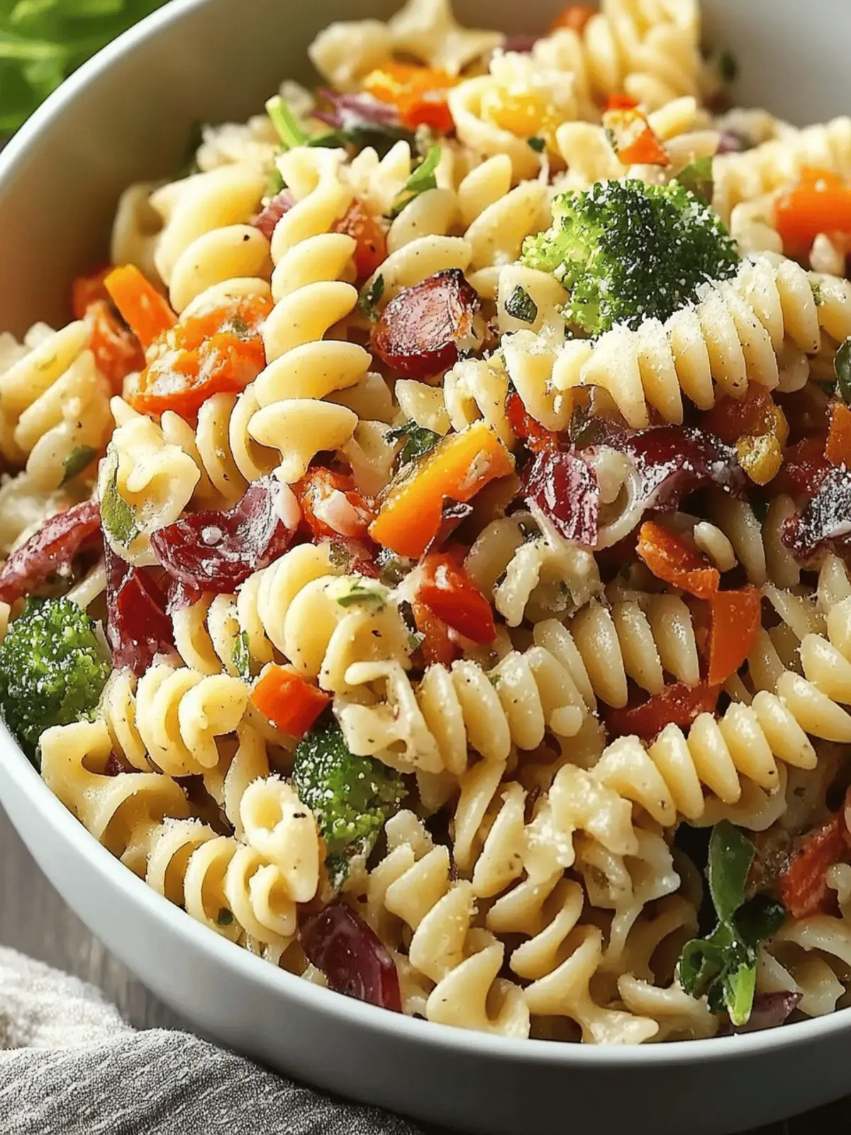 Fall Pasta Salad with Maple Vinaigrette for a Cozy Feast 3 Fall Pasta Salad