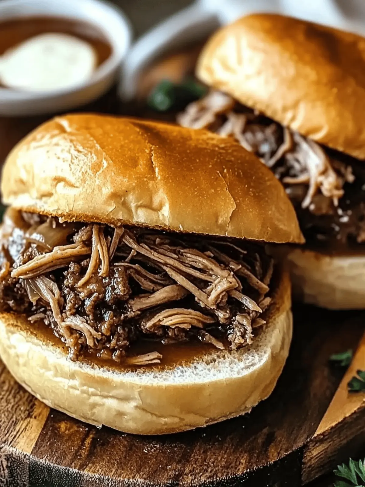 Crockpot French Dip Sandwiches: Effortless Comfort Food Bliss 5 Crockpot French Dip Sandwiches