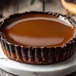 Indulge in Rich French Chocolate Flan with Crisp Tart Base 2 French Chocolate Flan