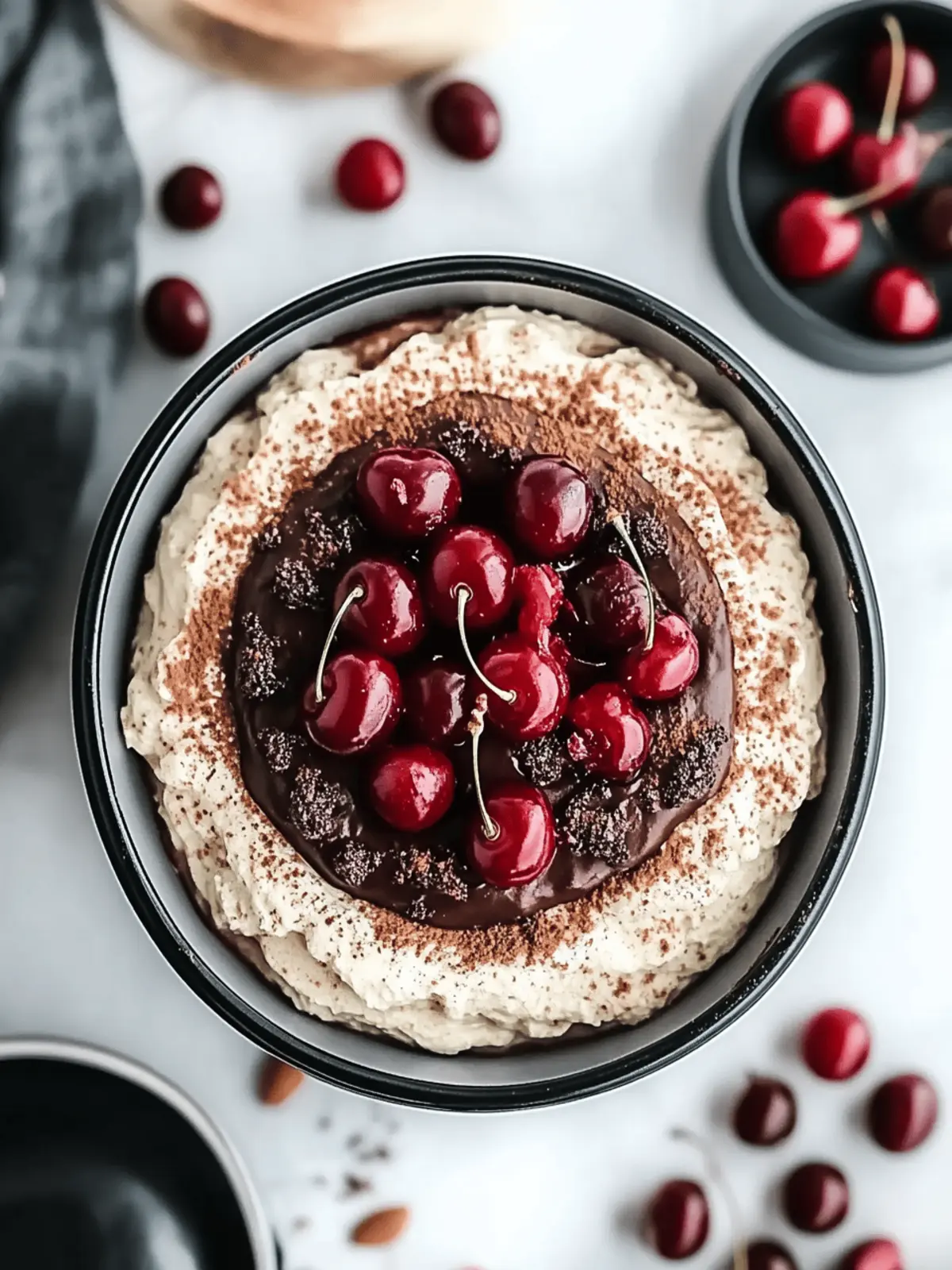 Cherry Amaretto Tiramisu