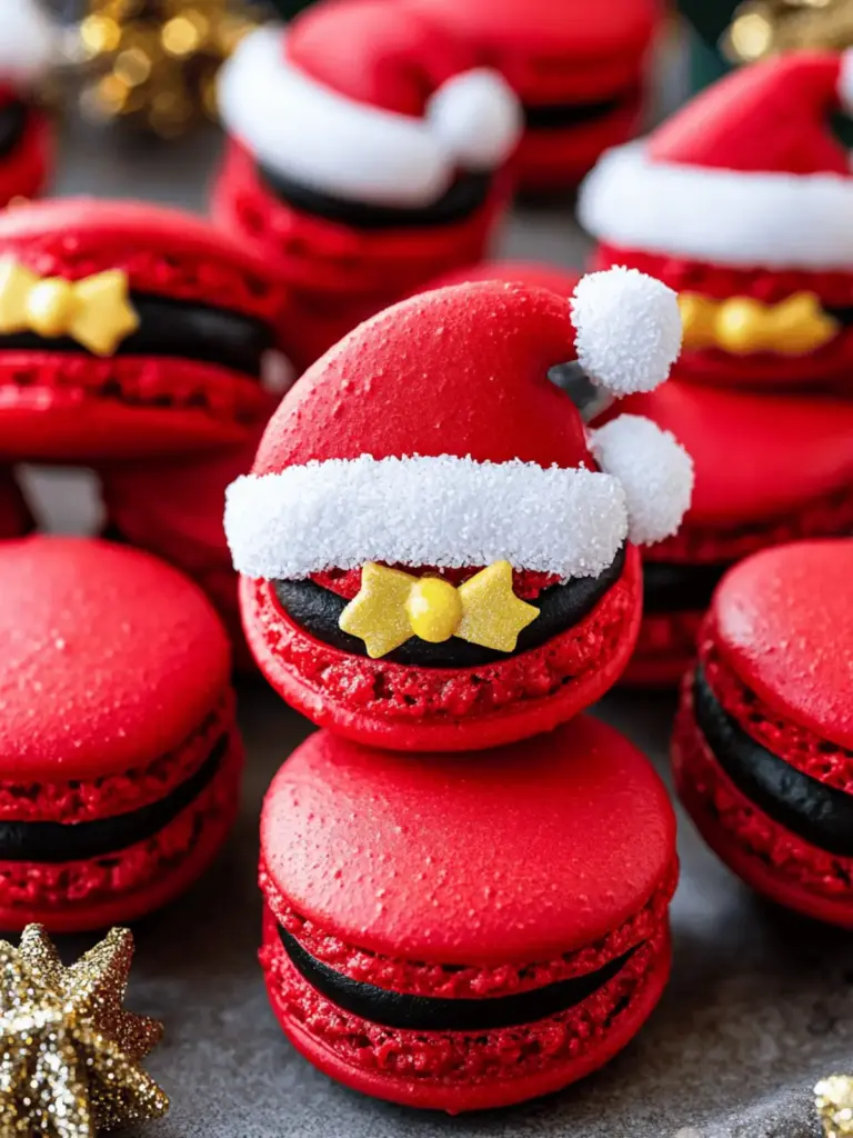 Santa Claus Macarons