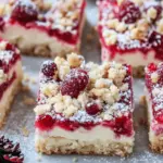 Christmas Cheesecake Bars