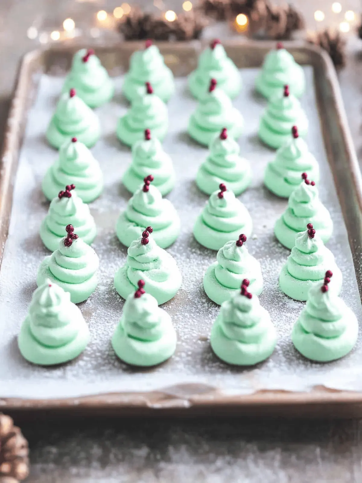 Christmas Meringues
