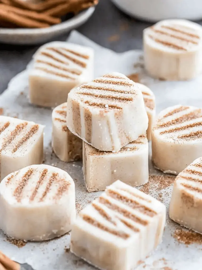 Cinnamon Roll Fudge