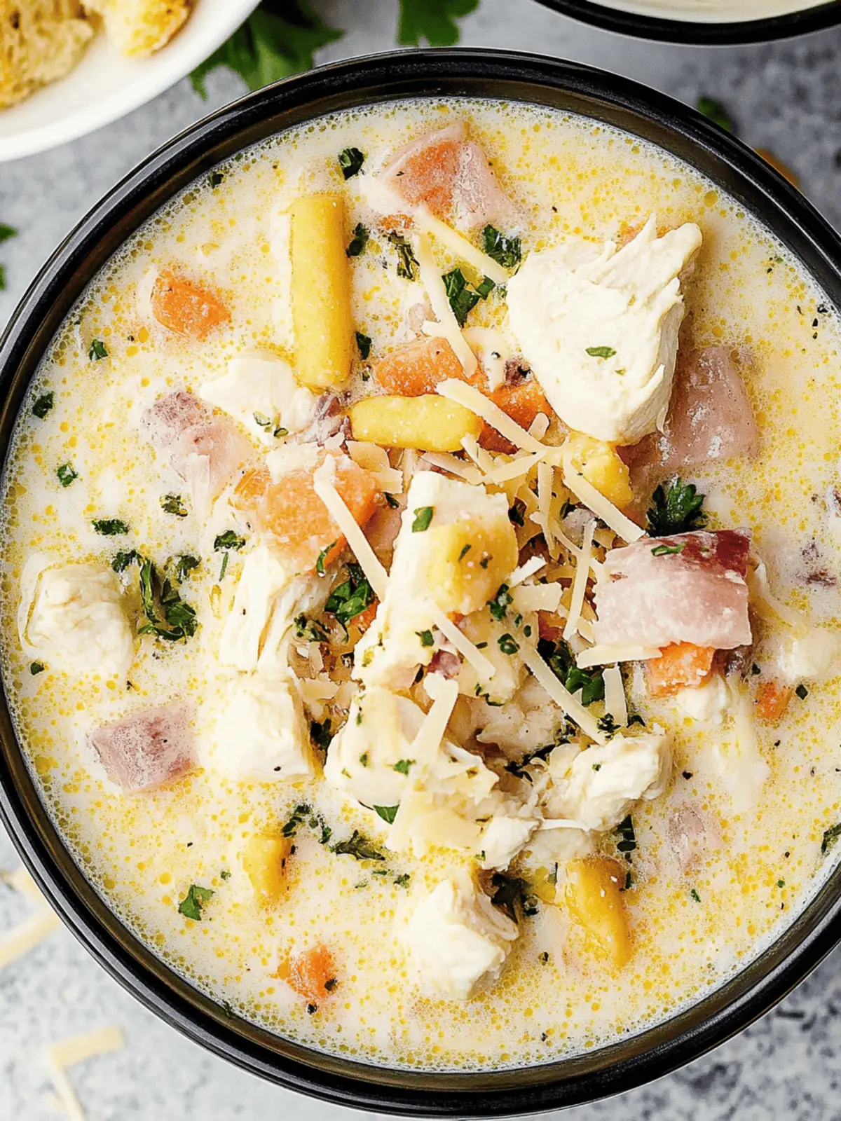 Creamy Chicken Cordon Bleu Soup for Cozy Nights 3 Chicken Cordon Bleu Soup