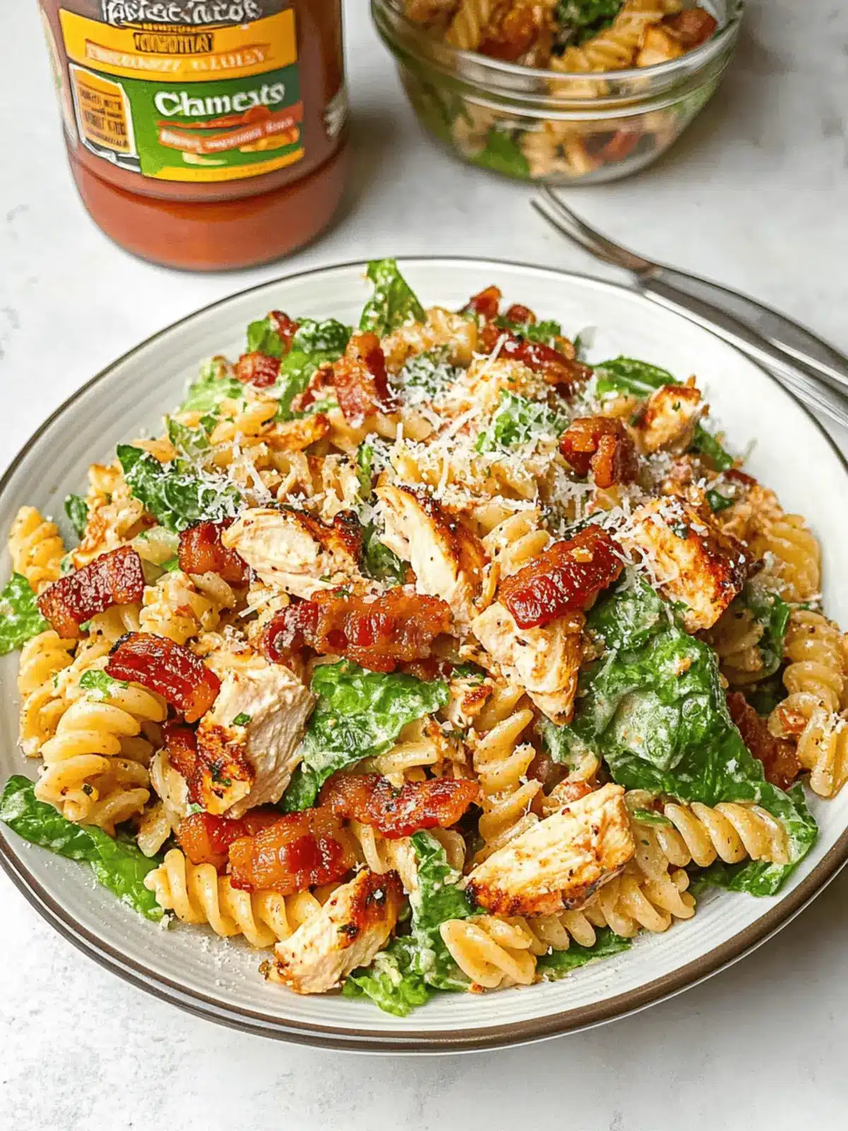 Savory Chicken Bacon Ranch Pasta Salad for a Family Feast 4 Chicken Bacon Ranch Pasta Salad
