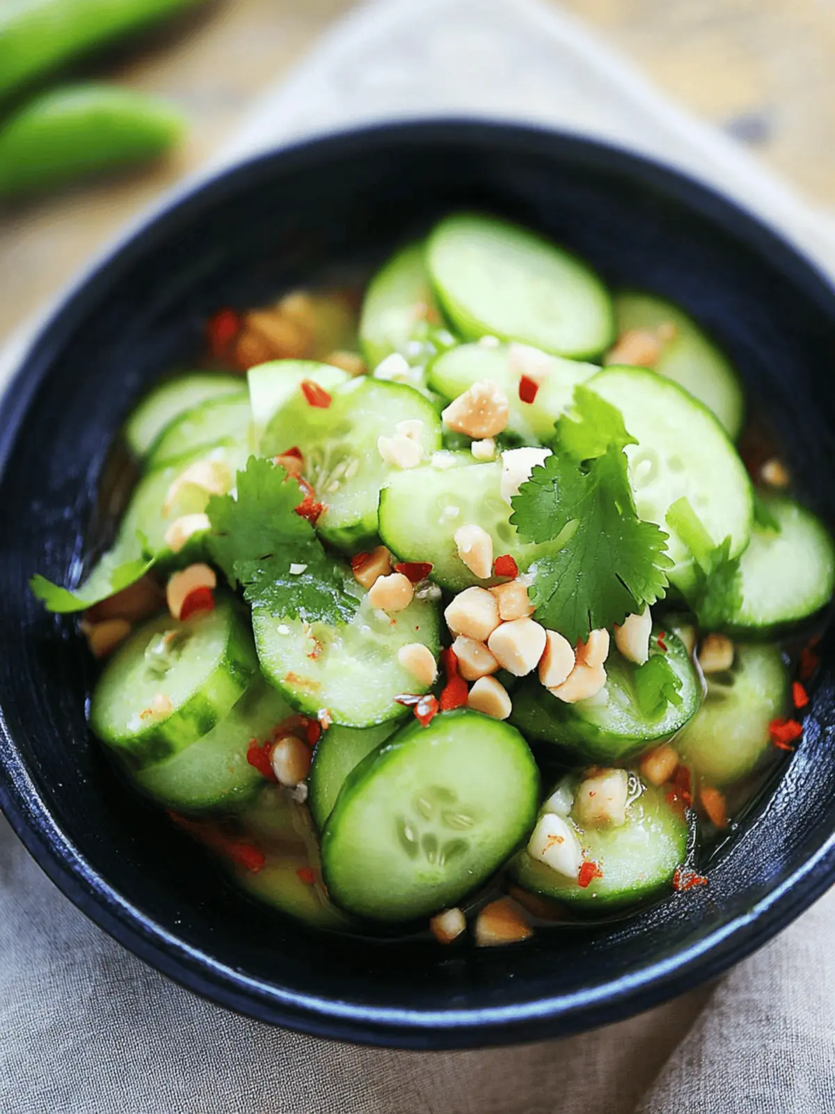 Thai Cucumber Salad