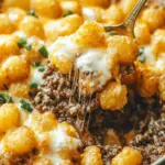 Tater Tot Ground Beef Casserole
