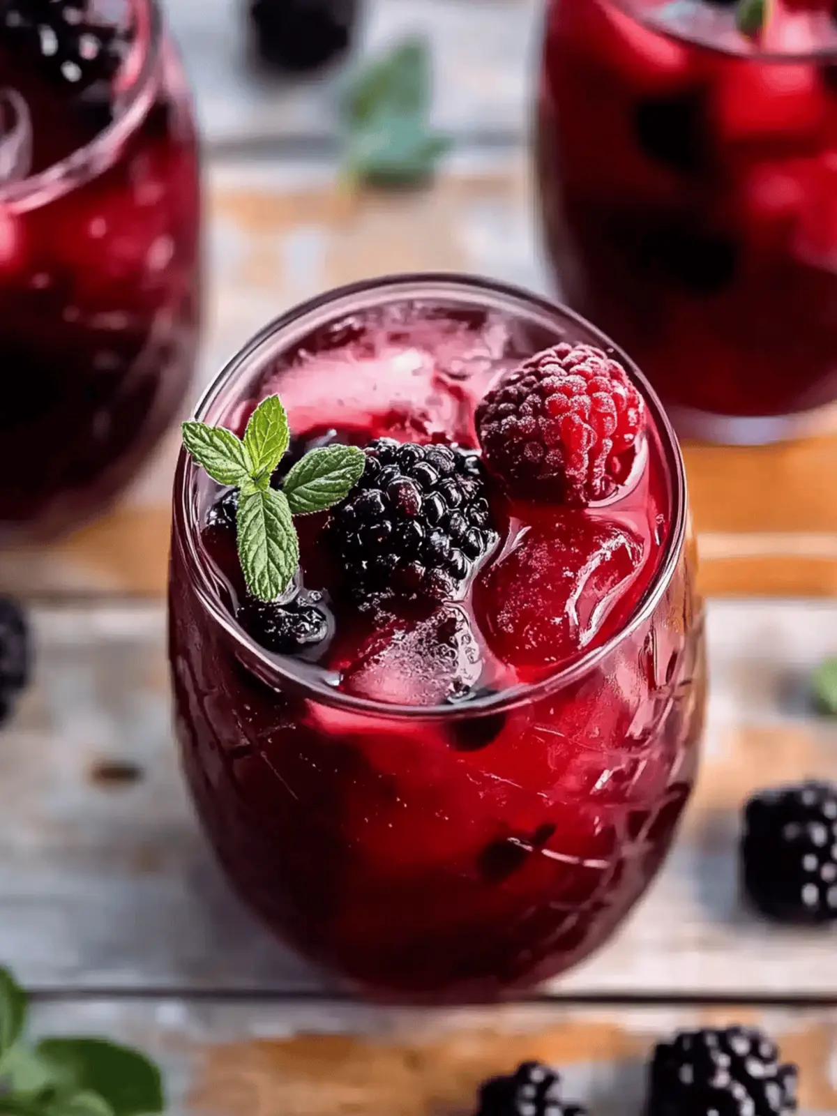 Rum Berry Cocktail