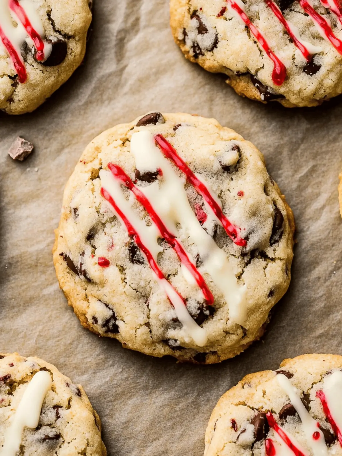 Peppermint Chocolate Chip Cookies