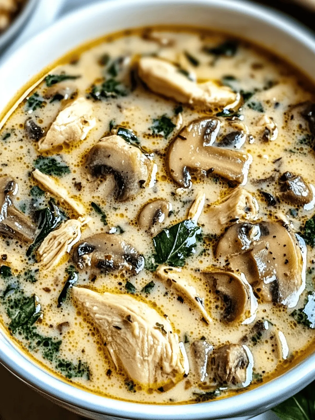 Creamy Rotisserie Chicken Mushroom Soup for Cozy Nights 2 Rotisserie Chicken Mushroom Soup