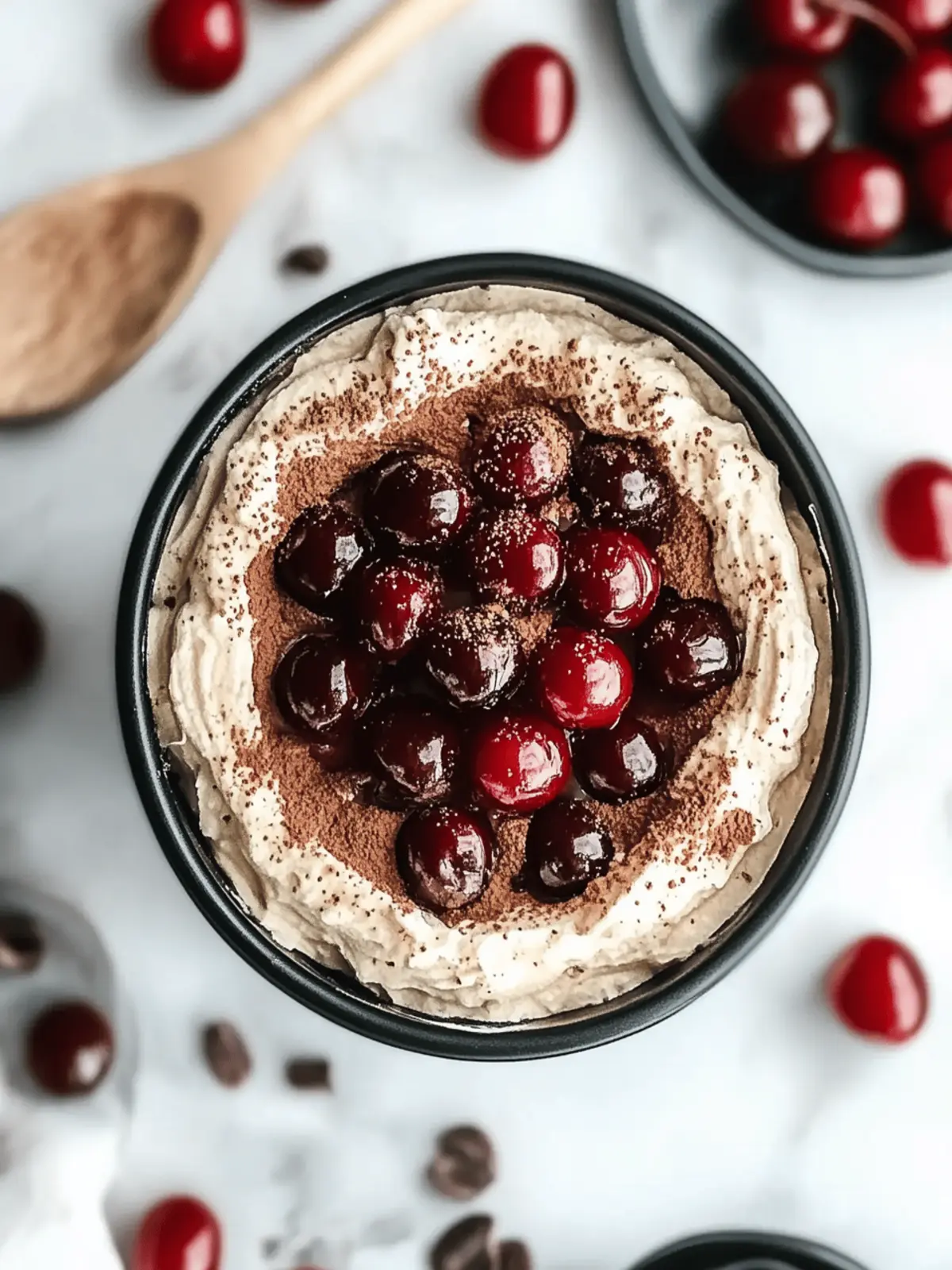 Cherry Amaretto Tiramisu
