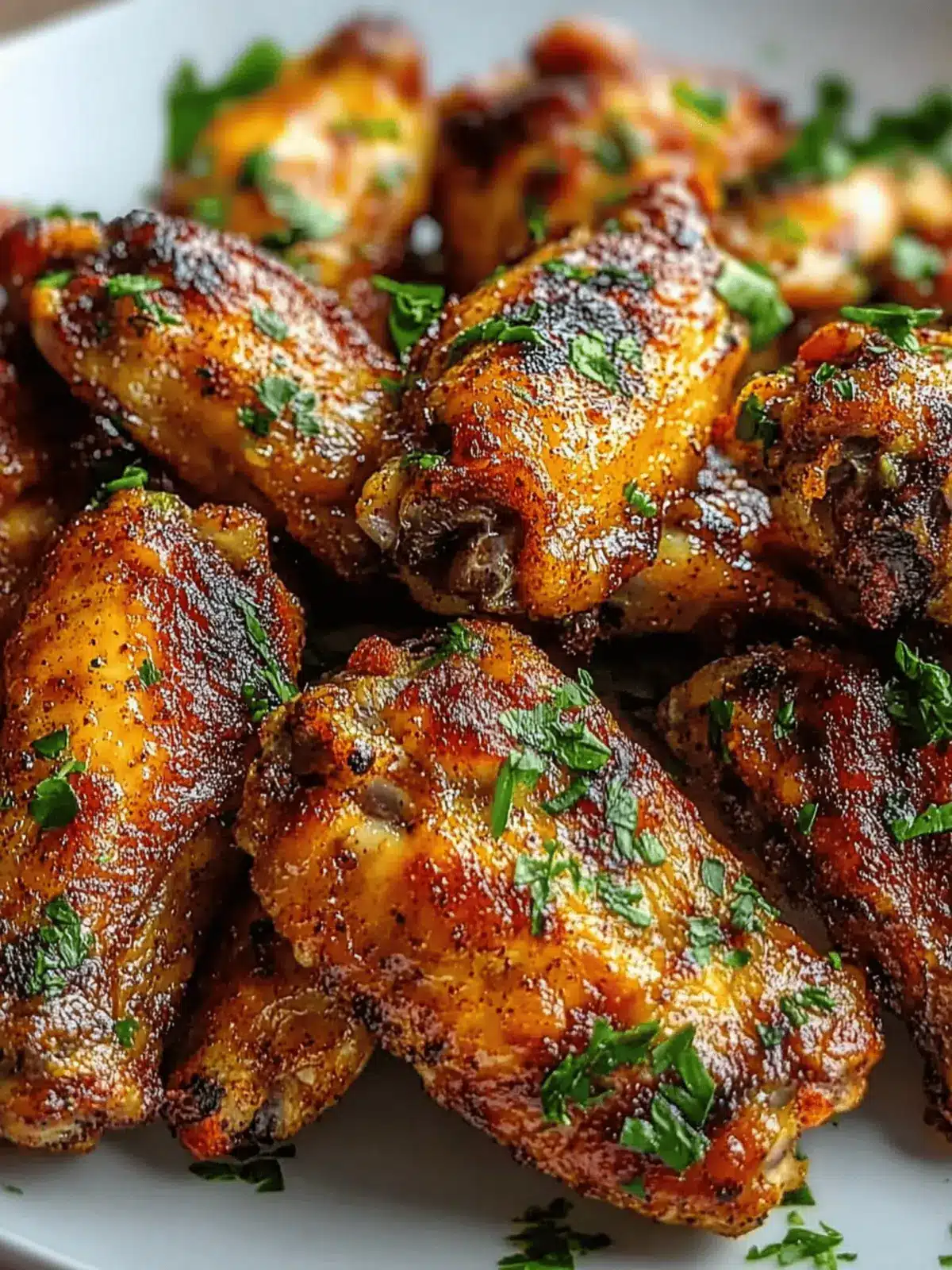 Cajun Garlic Chicken Wings