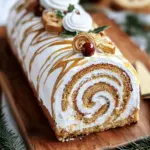 Delicious Ginger Bread Yule Log Cake for Festive Cheer 10 Ginger Bread Yule Log Cake
