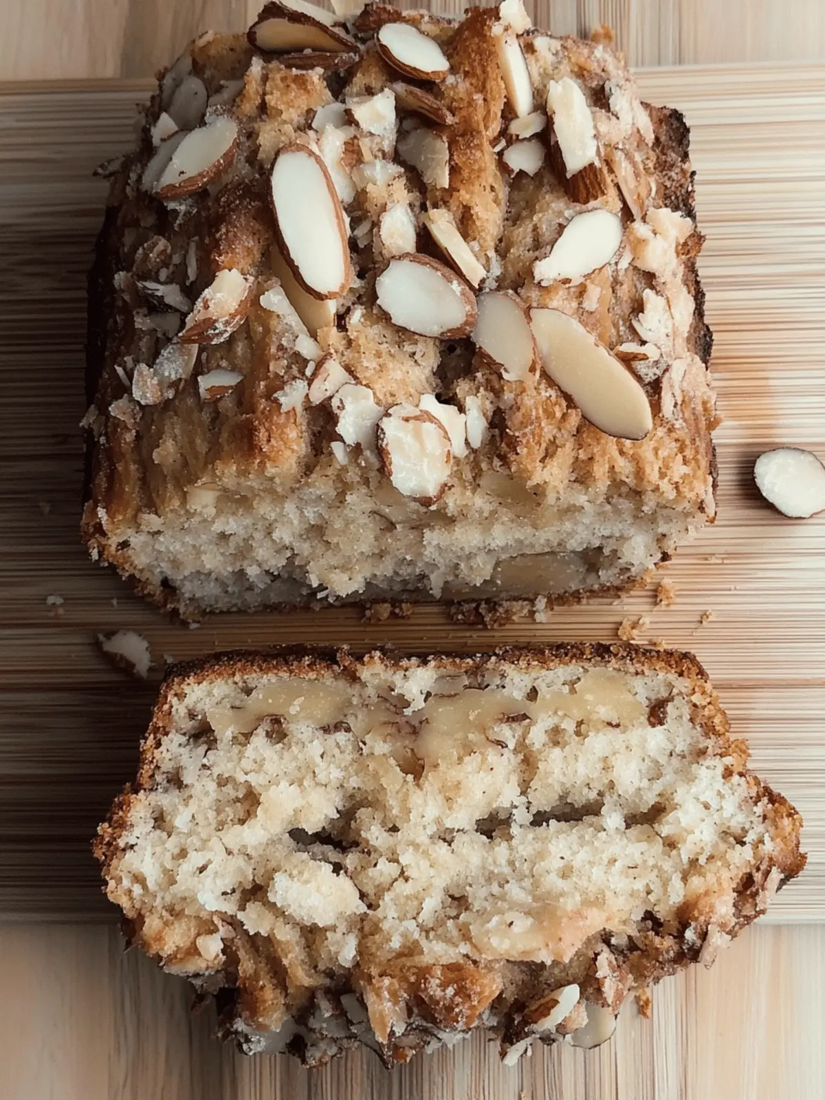 Almond Croissant Banana Bread