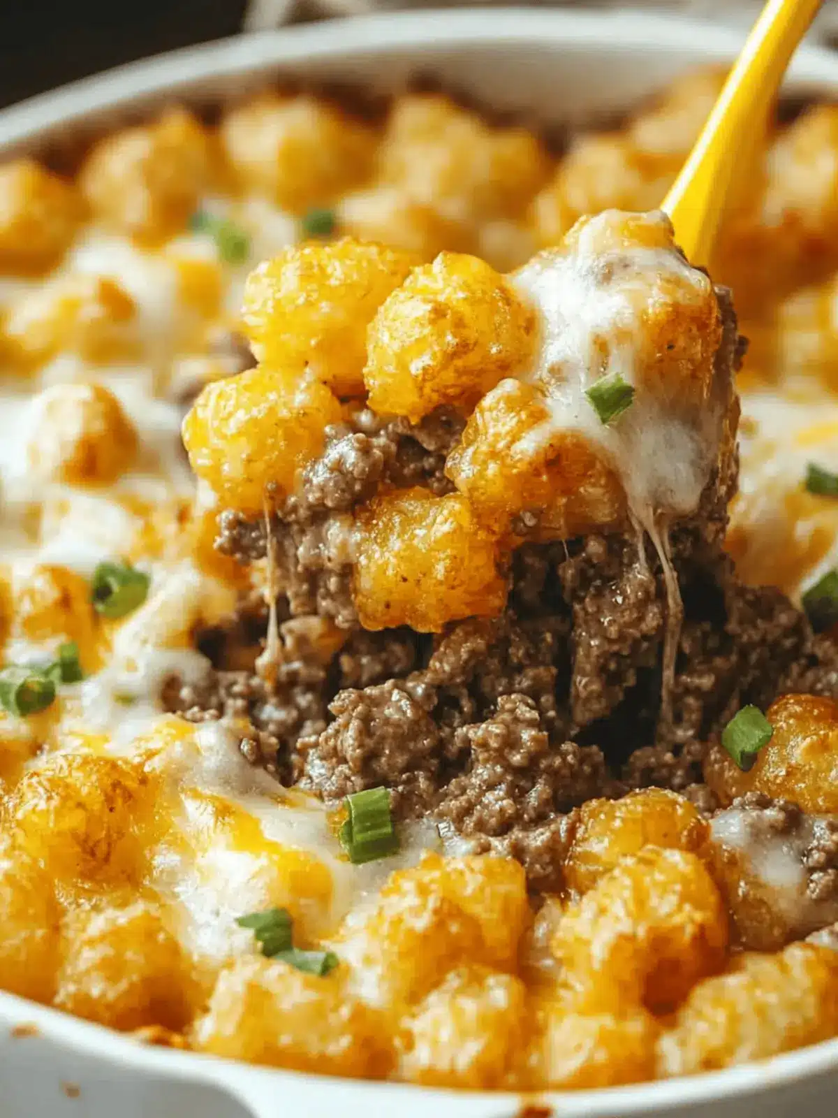 Savory Tater Tot Ground Beef Casserole for Family Fun Nights 2 Tater Tot Ground Beef Casserole